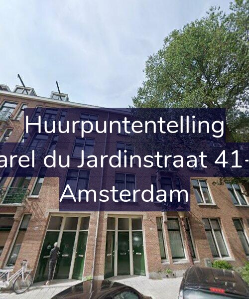 Foto gevel Huurpuntentelling voor Karel du Jardinstraat 41-2, Amsterdam