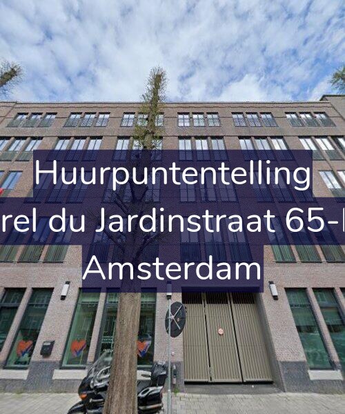 Foto gevel Huurpuntentelling voor Karel du Jardinstraat 65-B7, Amsterdam
