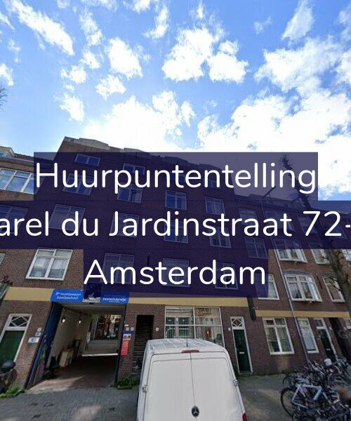 Foto gevel Huurpuntentelling voor Karel du Jardinstraat 72-2, Amsterdam