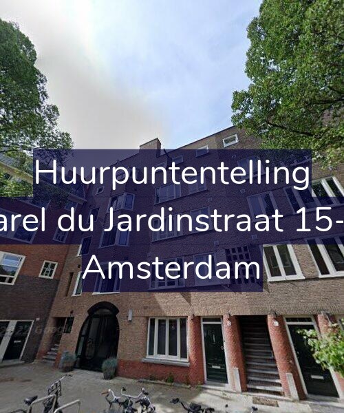 Foto gevel Huurpuntentelling voor Karel du Jardinstraat 15-H, Amsterdam