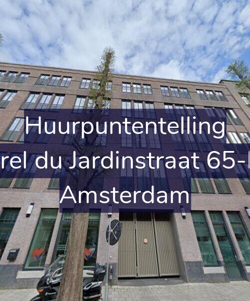 Foto gevel Huurpuntentelling voor Karel du Jardinstraat 65-B8, Amsterdam