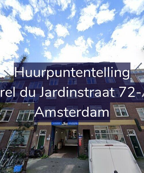 Foto gevel Huurpuntentelling voor Karel du Jardinstraat 72-A2, Amsterdam