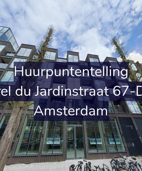 Foto gevel Huurpuntentelling voor Karel du Jardinstraat 67-D10, Amsterdam