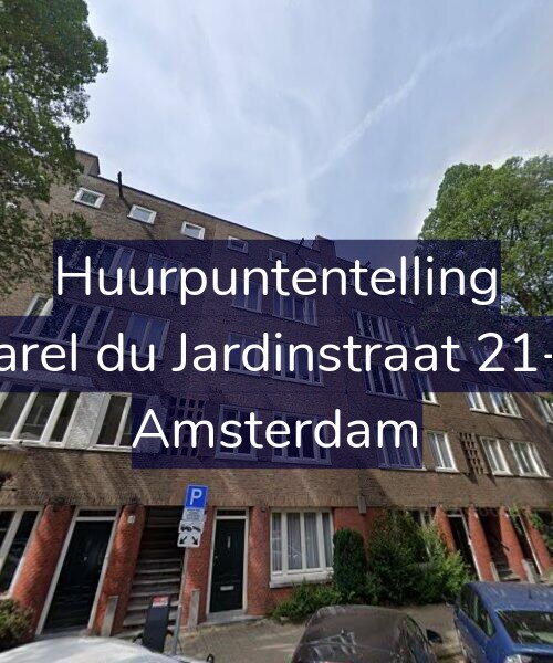 Foto gevel Huurpuntentelling voor Karel du Jardinstraat 21-1, Amsterdam
