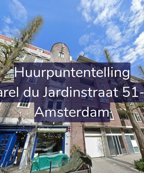 Foto gevel Huurpuntentelling voor Karel du Jardinstraat 51-M, Amsterdam