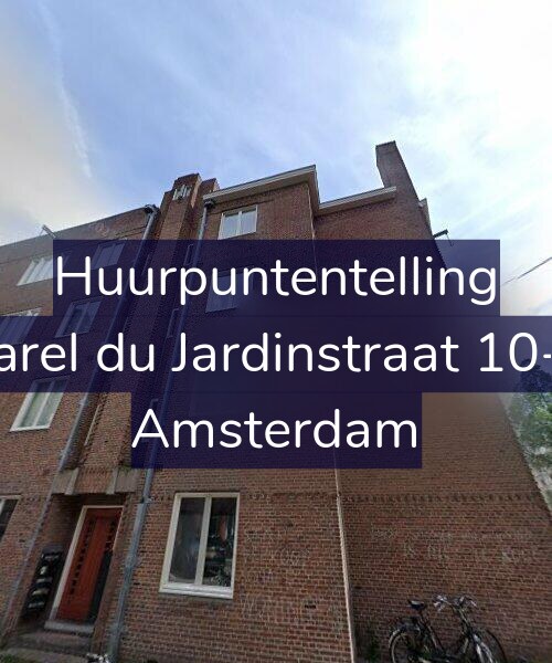 Foto gevel Huurpuntentelling voor Karel du Jardinstraat 10-2, Amsterdam