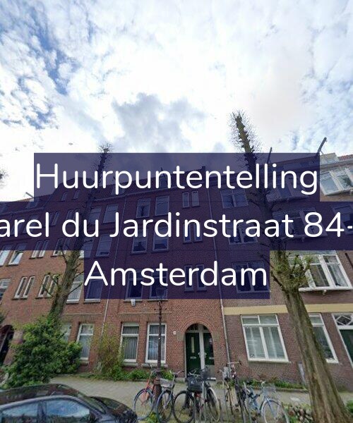 Foto gevel Huurpuntentelling voor Karel du Jardinstraat 84-2, Amsterdam