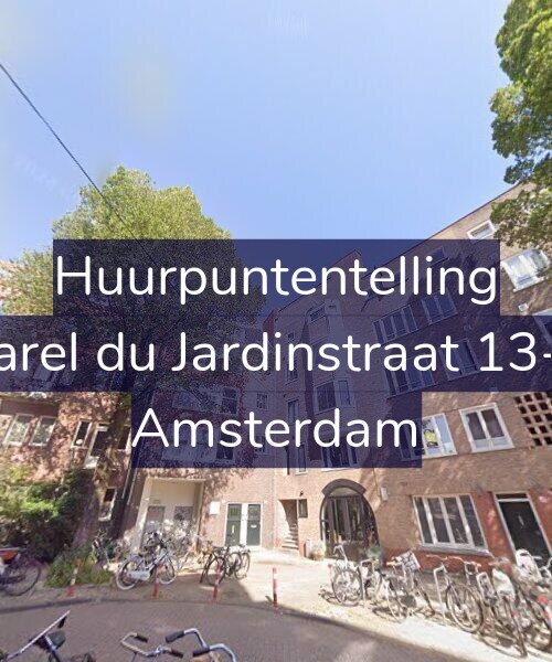 Foto gevel Huurpuntentelling voor Karel du Jardinstraat 13-1, Amsterdam