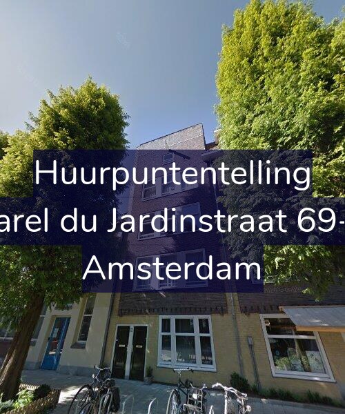 Foto gevel Huurpuntentelling voor Karel du Jardinstraat 69-2, Amsterdam