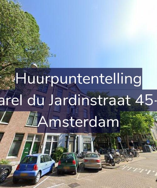 Foto gevel Huurpuntentelling voor Karel du Jardinstraat 45-1, Amsterdam
