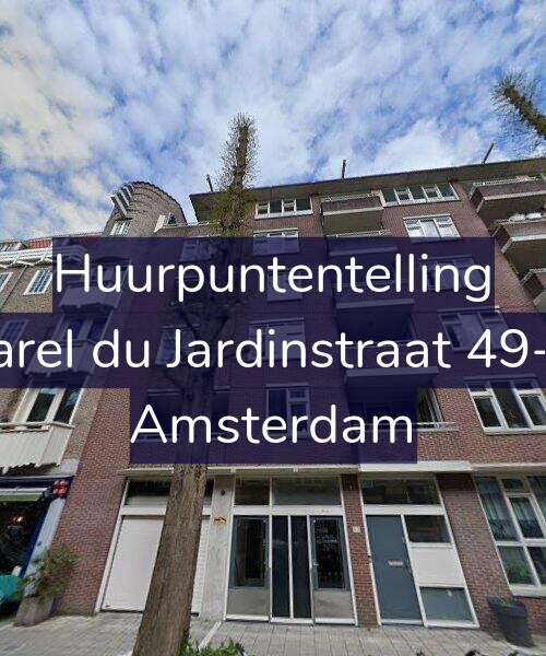 Foto gevel Huurpuntentelling voor Karel du Jardinstraat 49-A, Amsterdam