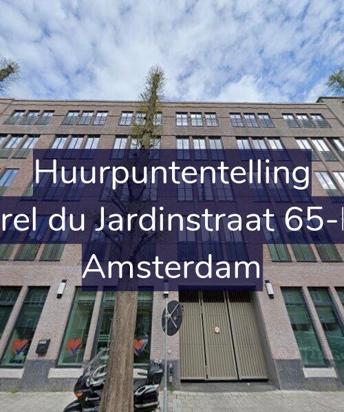 Foto gevel Huurpuntentelling voor Karel du Jardinstraat 65-B3, Amsterdam
