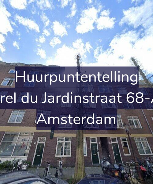 Foto gevel Huurpuntentelling voor Karel du Jardinstraat 68-A1, Amsterdam