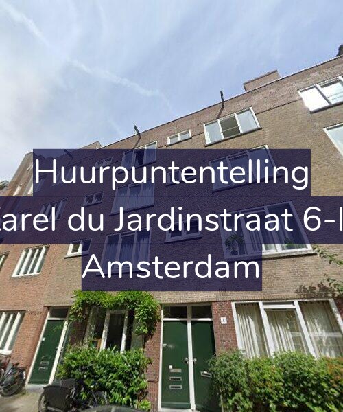 Foto gevel Huurpuntentelling voor Karel du Jardinstraat 6-H, Amsterdam