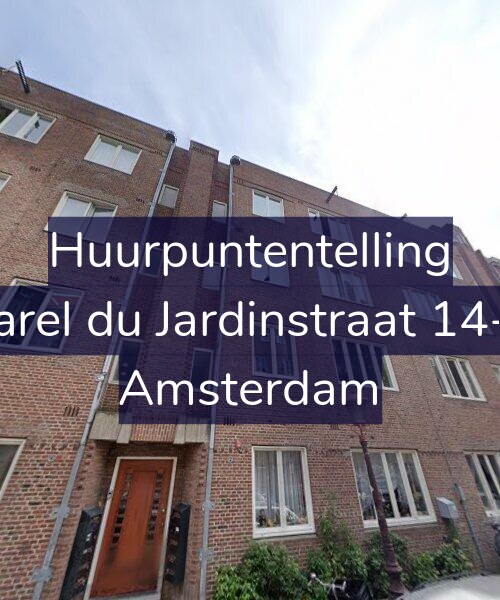 Foto gevel Huurpuntentelling voor Karel du Jardinstraat 14-2, Amsterdam