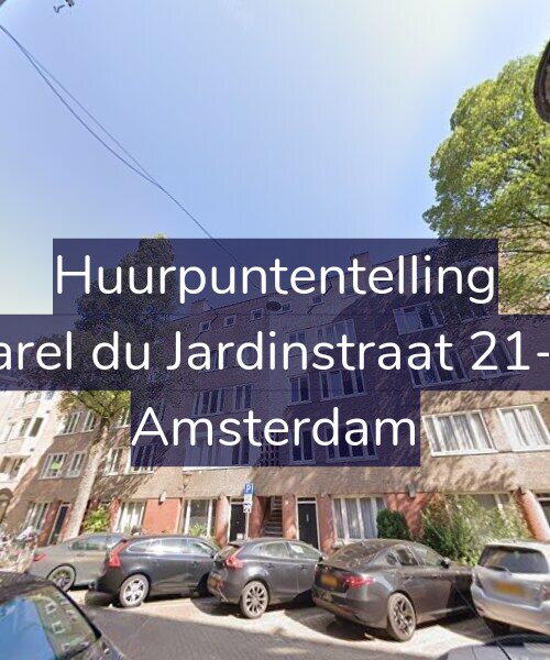 Foto gevel Huurpuntentelling voor Karel du Jardinstraat 21-H, Amsterdam