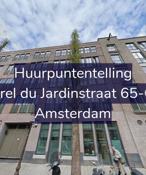 Foto gevel Huurpuntentelling voor Karel du Jardinstraat 65-C1, Amsterdam