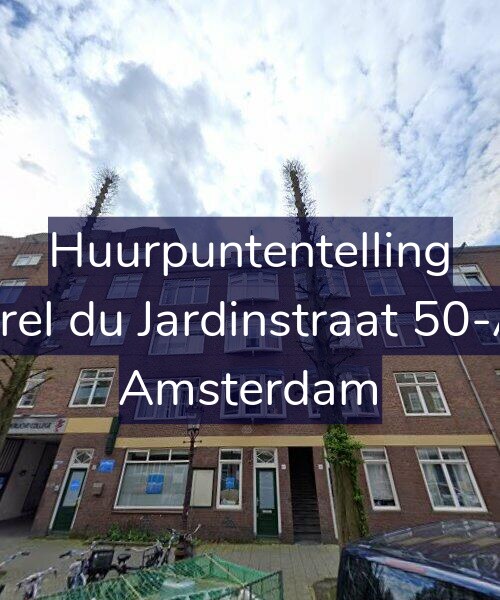 Foto gevel Huurpuntentelling voor Karel du Jardinstraat 50-A3, Amsterdam