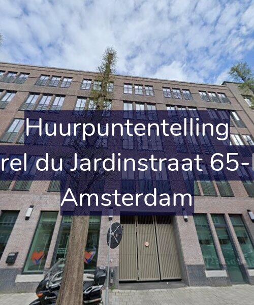 Foto gevel Huurpuntentelling voor Karel du Jardinstraat 65-B9, Amsterdam