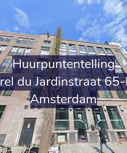 Foto gevel Huurpuntentelling voor Karel du Jardinstraat 65-D8, Amsterdam