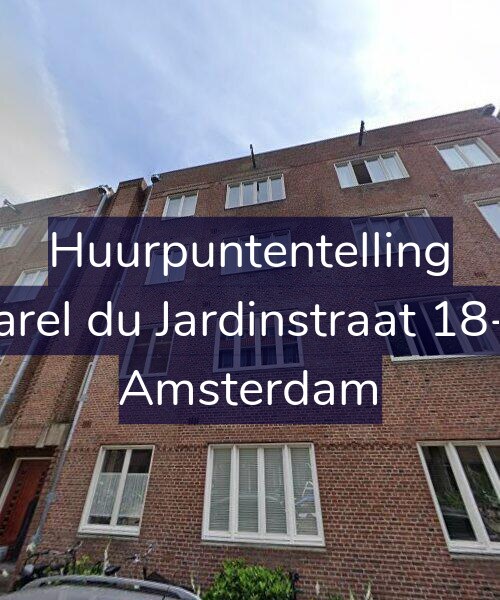 Foto gevel Huurpuntentelling voor Karel du Jardinstraat 18-1, Amsterdam