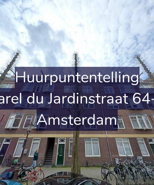 Foto gevel Huurpuntentelling voor Karel du Jardinstraat 64-1, Amsterdam