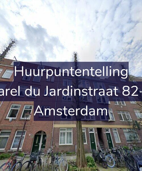 Foto gevel Huurpuntentelling voor Karel du Jardinstraat 82-2, Amsterdam