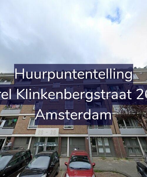Foto gevel Huurpuntentelling voor Karel Klinkenbergstraat 26-4, Amsterdam