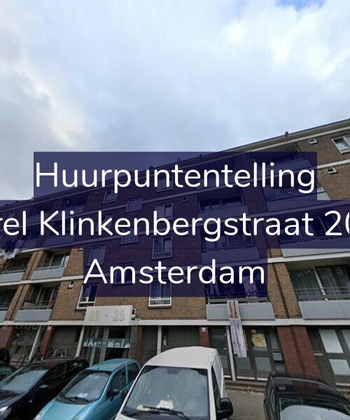 Foto gevel Huurpuntentelling voor Karel Klinkenbergstraat 20-4, Amsterdam