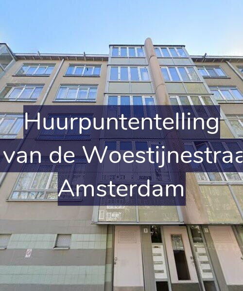 Foto gevel Huurpuntentelling voor Karel van de Woestijnestraat 8-1, Amsterdam