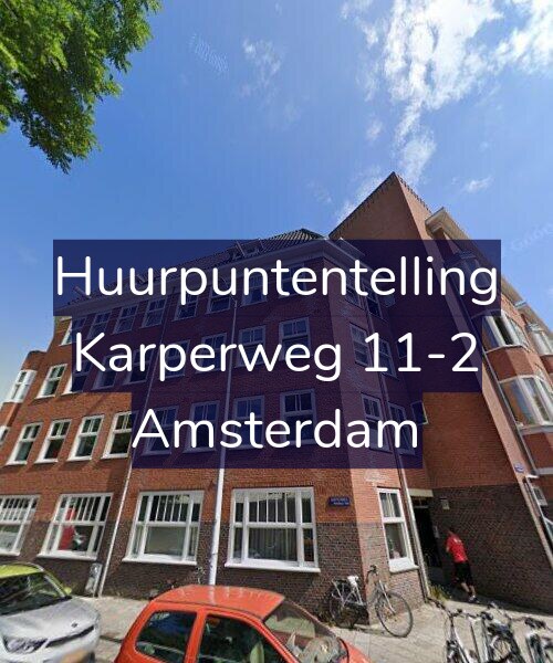 Foto gevel Huurpuntentelling voor Karperweg 11-2, Amsterdam