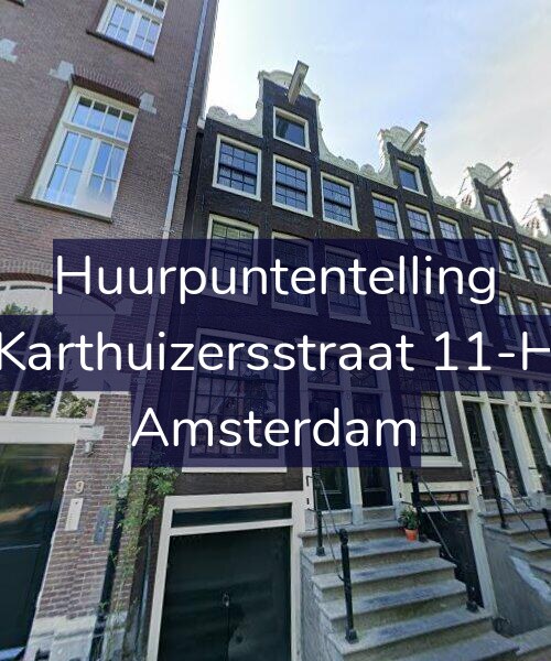 Foto gevel Huurpuntentelling voor Karthuizersstraat 11-H, Amsterdam