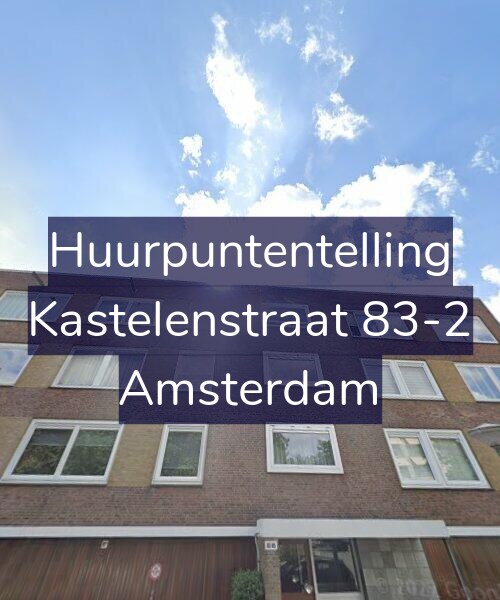 Foto gevel Huurpuntentelling voor Kastelenstraat 83-2, Amsterdam