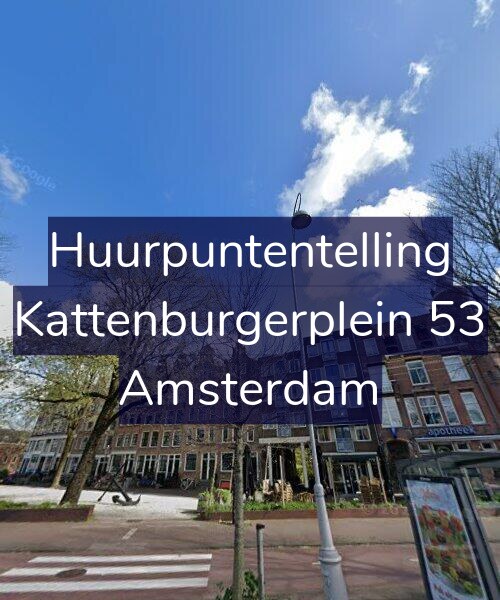 Foto gevel Huurpuntentelling voor Kattenburgerplein 53, Amsterdam
