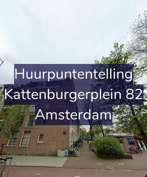 Foto gevel Huurpuntentelling voor Kattenburgerplein 82, Amsterdam