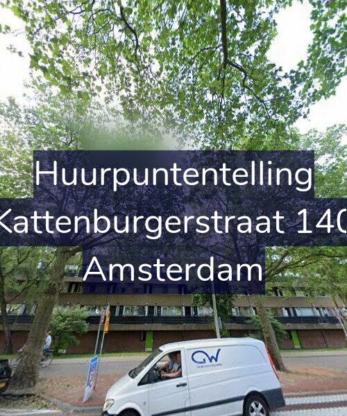 Foto gevel Huurpuntentelling voor Kattenburgerstraat 140, Amsterdam
