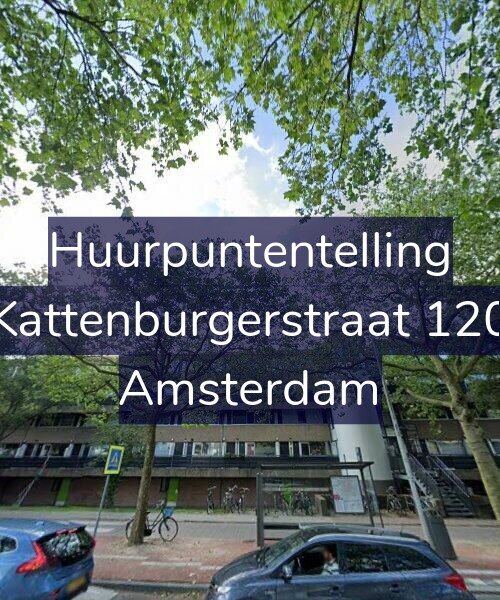 Foto gevel Huurpuntentelling voor Kattenburgerstraat 120, Amsterdam