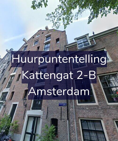 Foto gevel Huurpuntentelling voor Kattengat 2-B, Amsterdam