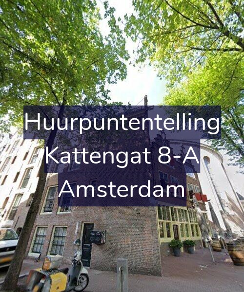 Foto gevel Huurpuntentelling voor Kattengat 8-A, Amsterdam