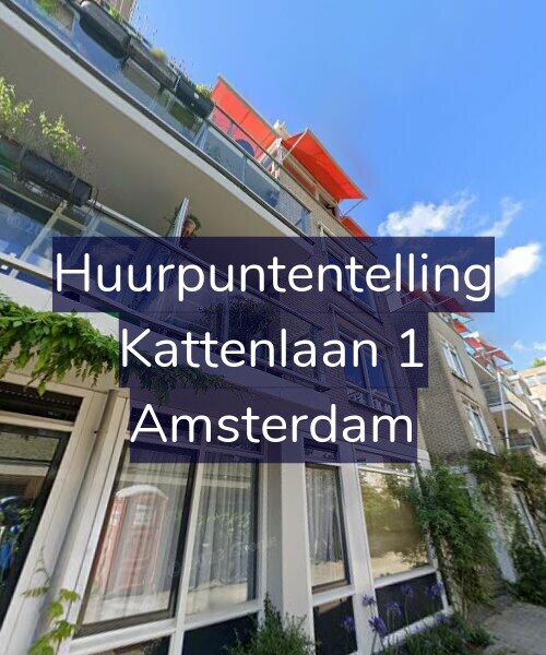 Foto gevel Huurpuntentelling voor Kattenlaan 1, Amsterdam