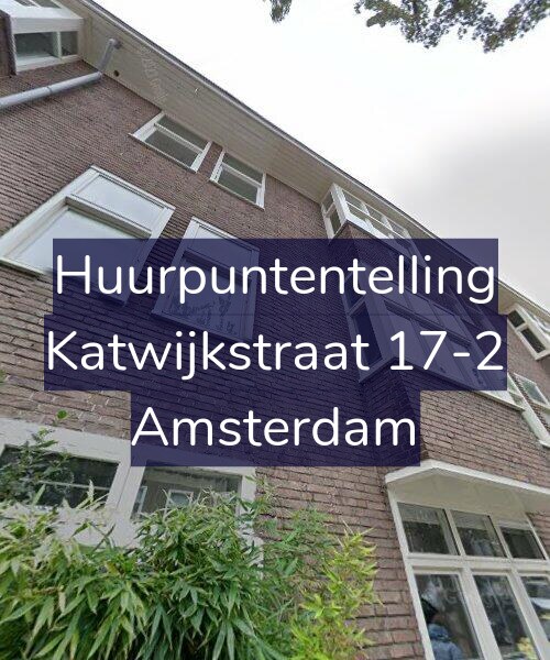 Foto gevel Huurpuntentelling voor Katwijkstraat 17-2, Amsterdam