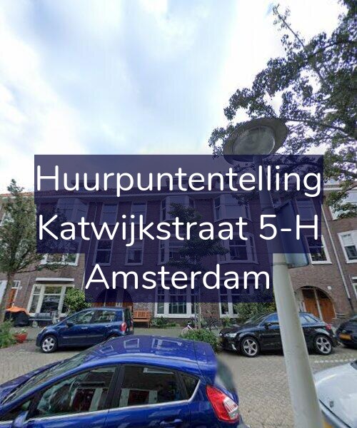 Foto gevel Huurpuntentelling voor Katwijkstraat 5-H, Amsterdam