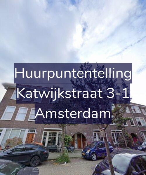 Foto gevel Huurpuntentelling voor Katwijkstraat 3-1, Amsterdam
