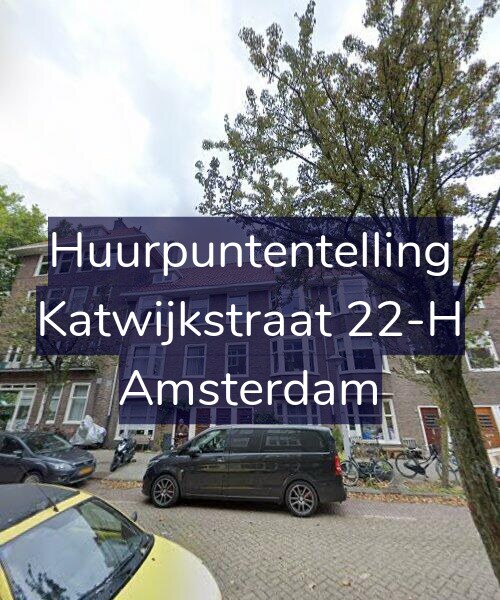 Foto gevel Huurpuntentelling voor Katwijkstraat 22-H, Amsterdam