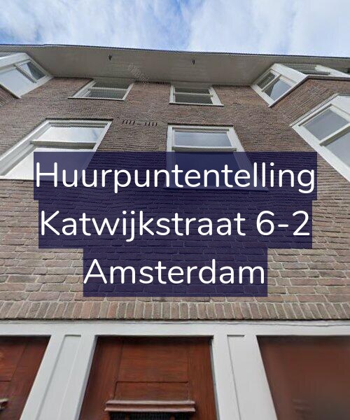 Foto gevel Huurpuntentelling voor Katwijkstraat 6-2, Amsterdam