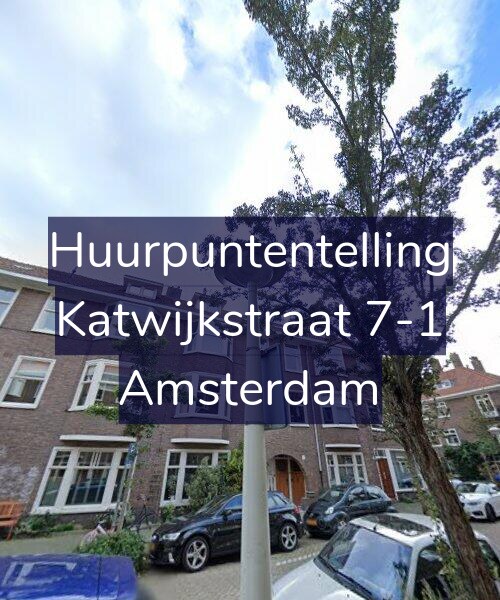 Foto gevel Huurpuntentelling voor Katwijkstraat 7-1, Amsterdam