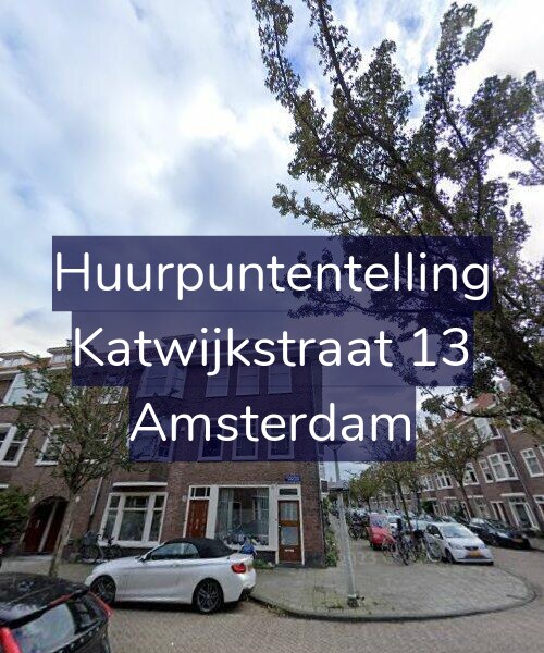 Foto gevel Huurpuntentelling voor Katwijkstraat 13, Amsterdam
