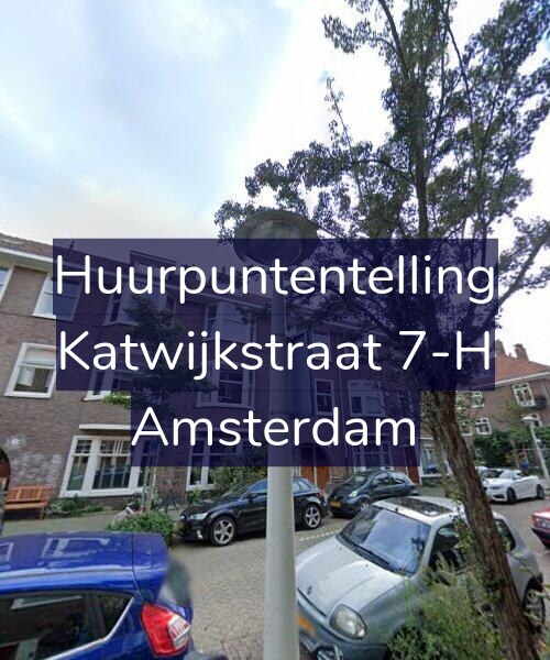 Foto gevel Huurpuntentelling voor Katwijkstraat 7-H, Amsterdam