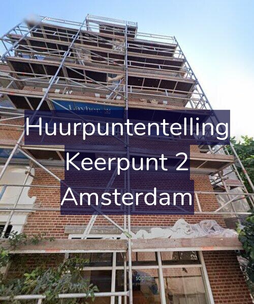Foto gevel Huurpuntentelling voor Keerpunt 2, Amsterdam