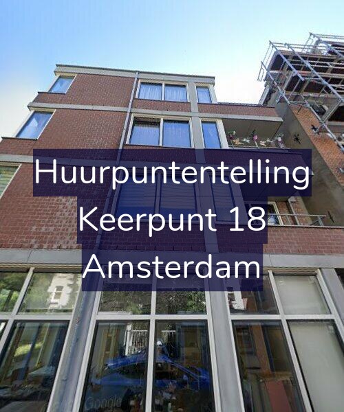 Foto gevel Huurpuntentelling voor Keerpunt 18, Amsterdam
